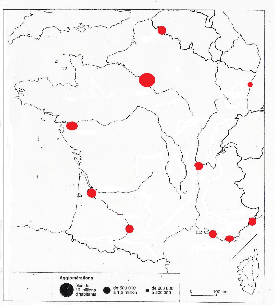 Carte Des Agglomérations De France My Blog 6654