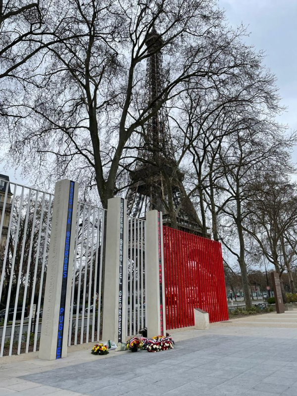 Echange Collège Sévigné LFJM 2023 Paris Jour 2 Mémorial de la