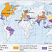 Carte de la mondialisation du groupe H&M