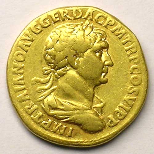 Pièce d'or Trajan