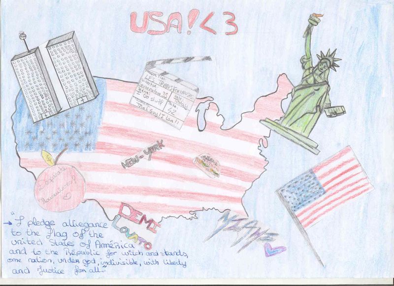 Mental maps - USA - Tatiana MI 3e