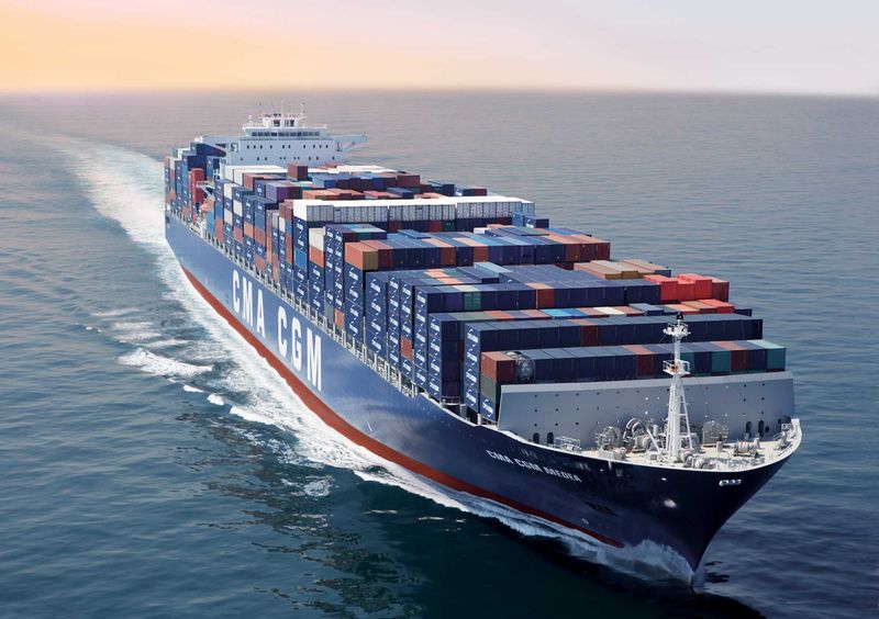 Photographie - porte-conteneur CMA CGM3