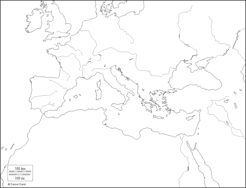 Carte - bassin méditerranéen