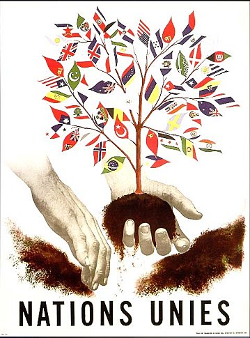 Affiche - ONU 1945