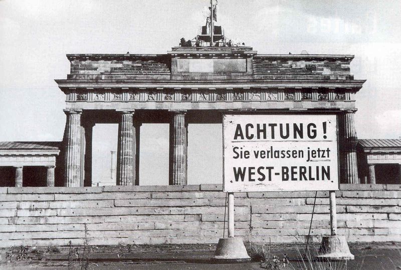 Photographie mur de Berlin