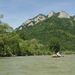 Rafting at the border with Poland in the Carpathians