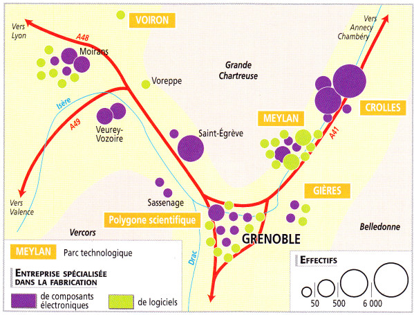 Carte - grenoble