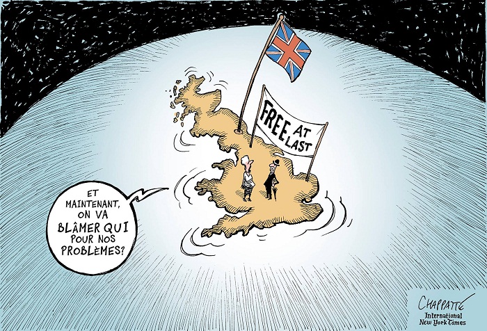 Caricature Brexit