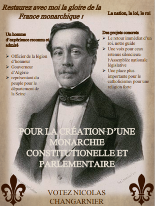 Affiche 1848 - Nicolas Changarnier