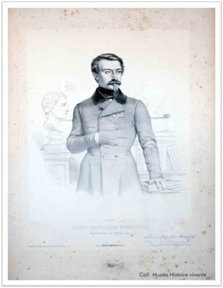 Affiche 1848 - Louis Napoléon Bonaparte