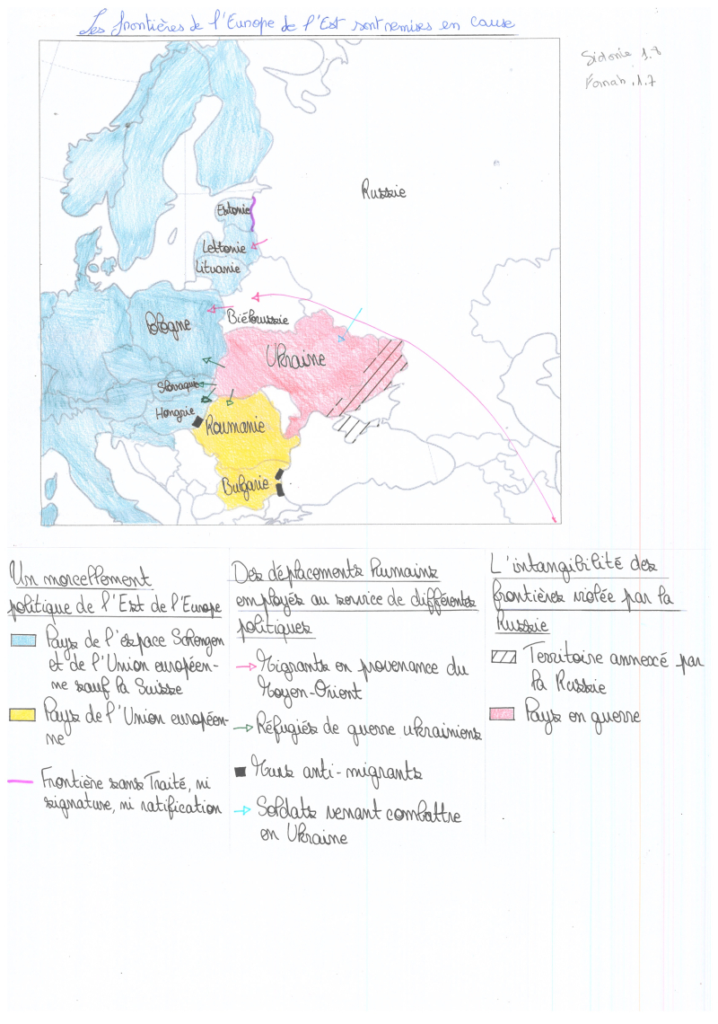 Carte Sidonie et Farah