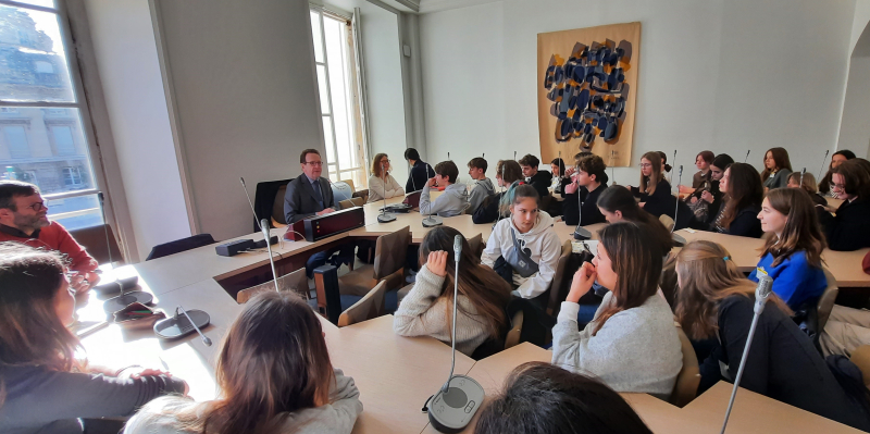 Assemblée nationale - rencontre Gilles Legendre 2