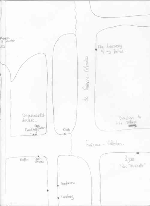 Mental map of Colombes by Kahina Amrouni Part 2